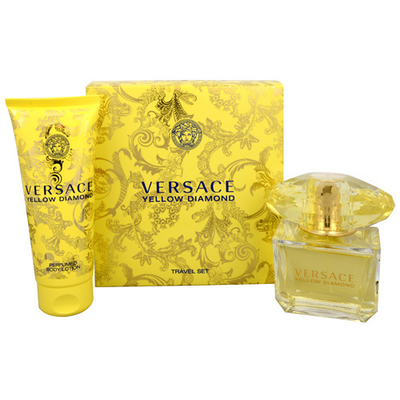 Set Eau De Toilette Versace Yellow Diamond 90 ml + losion trupi 100 ml