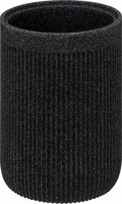 Furçë tualeti 5five Onyx Slate, me mbajtëse, gri
