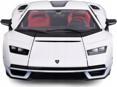 Maketi metalik Bburago Lamborghini Countach LPI 800-4, shkalla 1:24, dyer që hapen, i bardhë