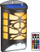 Lampë murale diellore LTC, 10W, me sensor lëvizje, IP65, e zezë