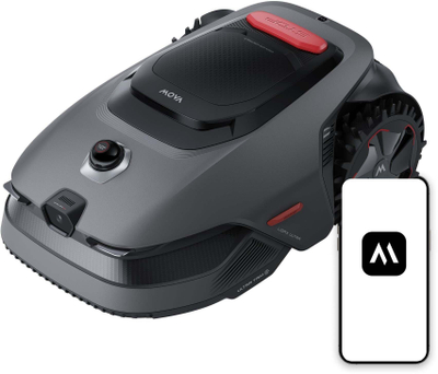 Robot kositës barit Mova LiDAX Ultra 1000, LiDAR 3D, kontroll me aplikacion, gri
