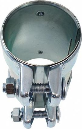 Lidhës tubi TurboWorks Pipe Connector, diametër 51mm, gjatësi 125mm, argjendtë