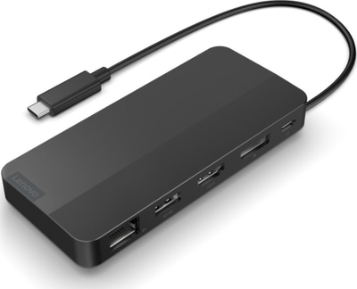 Dock USB-C Lenovo Travel, dual display 4K, Power Delivery, i zi