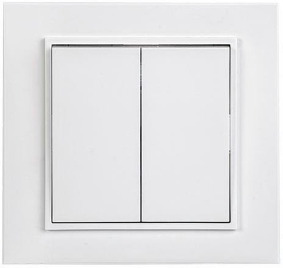 Çelës elektrik Vila P510-020-02, 2 qarqe, i bardhë