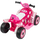 Automjet elektrik për fëmijë Huffy Myszka Minnie 19075W, quad, deri 20 kg, i bardhë rozë e zi