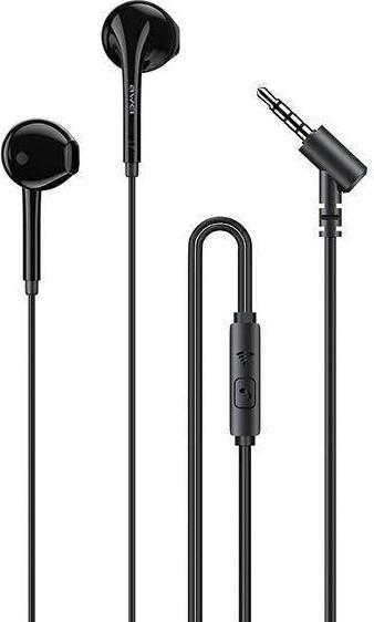 Kufje in-ear Awei PC-7, me mikrofon, 3.5mm, të zeza