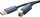 Kabllo USB Clicktronic 70092, USB 3.0 A në B, 1.8 m, blu
