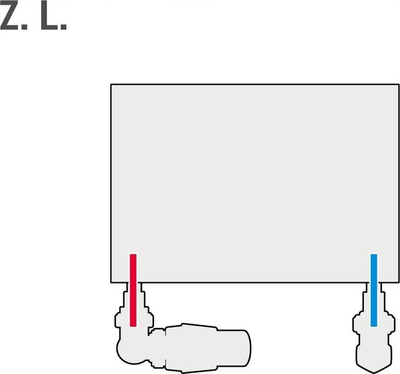 Set valvulash termostatike Thermo Three-axis Vision Chrome Left Pex AiO, për radiator me hyrje poshtë majtas, për tuba alu-pex 16mm, krom
