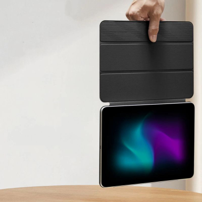 Mbrojtëse tableti ESR Rebound Magnetic, për iPad Air 13 2024 edhe Pro 12.9, me magnet edhe qëndrim, e zezë