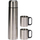 Set termos EXCELLENT, 1L, çelik inox, argjend