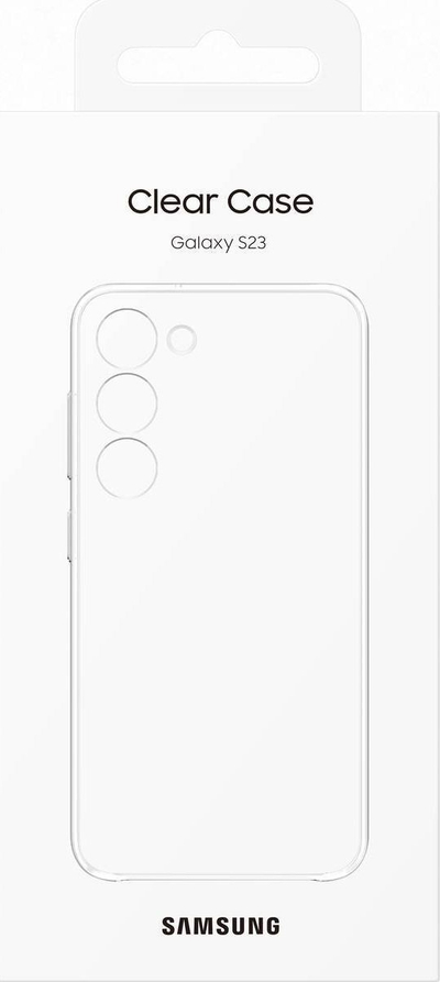 Këllëf telefoni Samsung Clear Case Galaxy S23, transparent