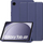 Kopertinë tablet për Tech-Protect SmartCase, Galaxy Tab A9 8.7 X110 X115, me funksion qëndrimi, blu navy
