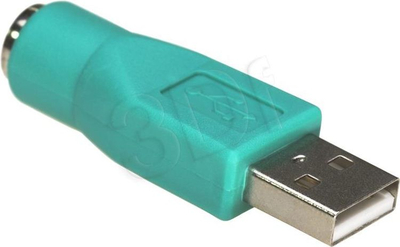 Përshtatës Akyga USB-PS/2, i gjelbër