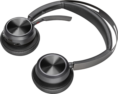 Kufje HP Poly Voyager Focus 2, Bluetooth, USB A, Microsoft Teams, të zeza