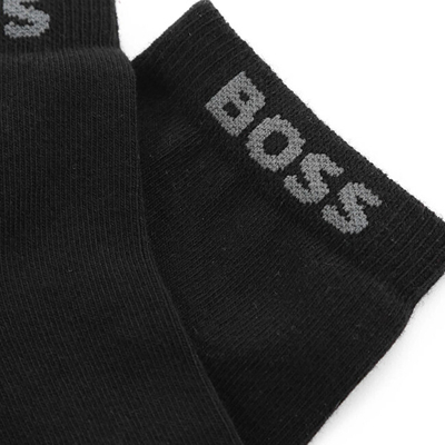 Set çorape për meshkuj Hugo Boss, 2 palë, të zeza