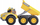 Kamion lodër Dickie Volvo Articulated Dumper Truck, 23 cm, me drita dhe zë, i verdhë
