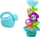Lodër banjoje Leantoys Flowers With Watering Can, set me lule dhe ujëhedhës, shumëngjyrëshe