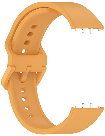 Rrip silikoni 4wrist për Samsung Galaxy Fit 3, i verdhë