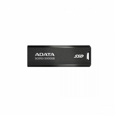 SSD i jashtëm ADATA SC610, 2TB, USB 3.2 Gen2, i zi