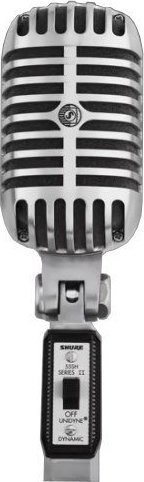 Mikrofon vokal Shure 55SH Series II, dinamik, kardioid, argjendtë