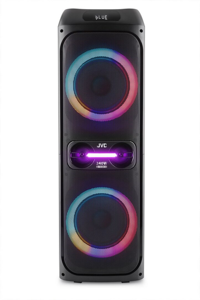 Kuti zani JVC XS-EP624B, Bluetooth, karaoke, e zezë