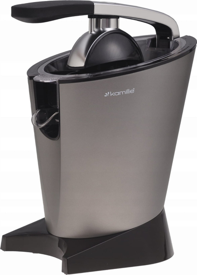 Shtrydhëse agrumesh elektrike Kamille KM-6739, 300W, me sistem kundër pikimit, gri