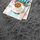 Tapet rrumbullak Strado Round Shaggy Rug, 150x150 cm, antirrëshqitës, gri