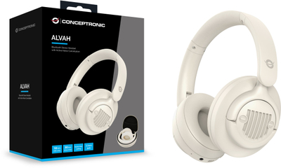 Bluetooth слушалки Conceptronic ALVAH02C, Стерео, Активно поништување на бучава, црни