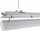 Тело за LED осветлување TYTAN BASIC 2, 50W, 6800lm 4000K, сиво