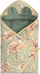 Mbështjellës për ulëse makine Sensillo Velvet Car Seat Wrap, material velvet, me lule, jeshil
