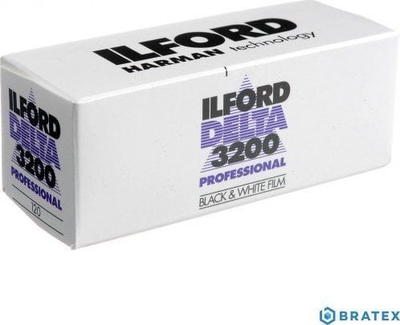 Филм фотографски Илфорд Делта Профешонал 3200, ISO 3200, црно-бел, формат 120