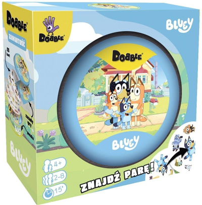 Loja me shoqni Dobble Bluey, edicioni polak