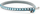 Aksesor dekorativ Casco MyStyle Swarovski Stripes, shiritë zëvendësues, crystal aquamarine