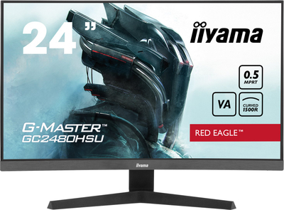 Монитор iiyama G-Master Red Eagle GC2480HSU-B1, 24\", Full HD, 180Hz, црн