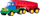 Lodër kamion me rimorkio Hemar Truck With Trailer MIX, 70 cm, shumëngjyrëshe