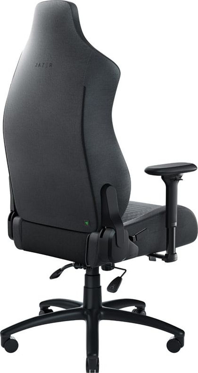Karrige gaming Razer Iskur Fabric XL, me mbështetje mesi të integrume, prej materiali tekstili, gri e errët