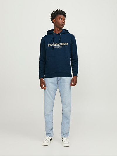 Duks Jack&Jones JORLAKEWOOD Relaxed Fit 12246802 Sky Captain