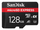 Kartë memorje SanDisk Extreme Pro microSD, 128GB, Class 10, e zezë