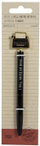 Stilolaps metalik Pulteney Press 2D Pen, “I Will Write My Book”, dekor makinë shkrimi, i zi