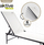 Shezlong kopshti Aktive Foldable Multi-position, deri 120kg, palosës, i zi