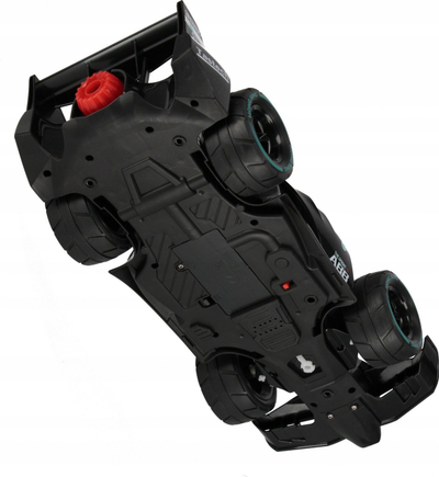 Makina garuese me telekomandë Mega Creative Racing Car, 2.4G, me tym, e zezë