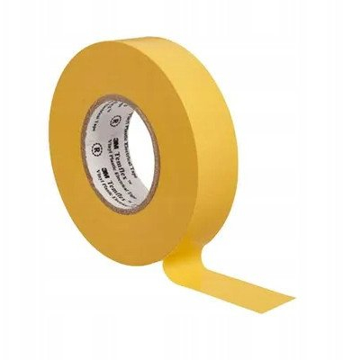 Shirit izolues 3M Temflex 1300, 19mm, 20m, i verdhë