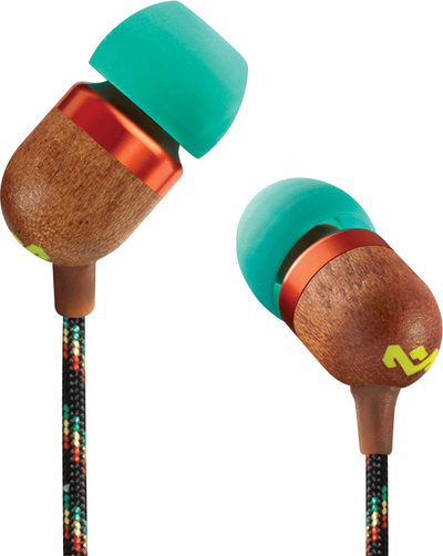 Kufje in ear House Of Marley Smile Jamaica EM JE041 RA, me kabllo, ngjyrë kafe