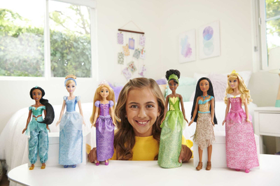 Kukulla Disney Princess Mattel MTTHLW02, set me 6 copë, ngjyra përzier