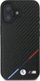 Kapsollë telefoni BMW M Carbon Tricolor Line, MagSafe, për iPhone 16, e zezë