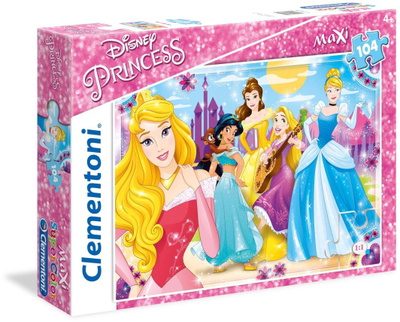 Set puzzle Clementoni Princess, 104 elemente