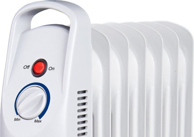 Radiator me vaj Blaupunkt HOR201, 700W, 7 elementë, i bardhë