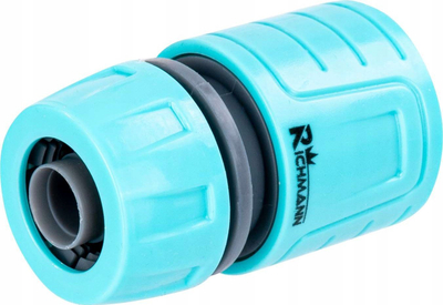 Lidhës uji për kopsht Richmann C0230, 1/2", plastik, ngjyrë bruz