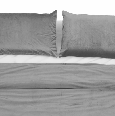 Mbulesë krevati Heinner Home Stone, 200x220 cm, material velvet, gri