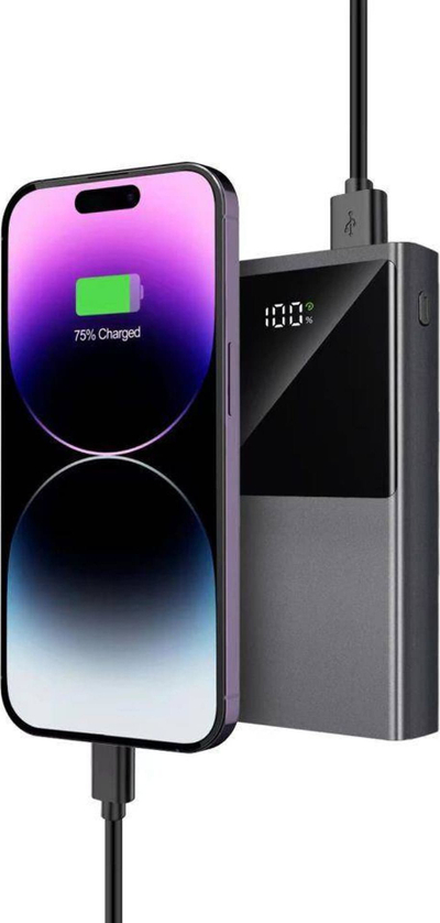 Power bank Tech-Protect PB13, 20000mAh, 22.5W, e zezë